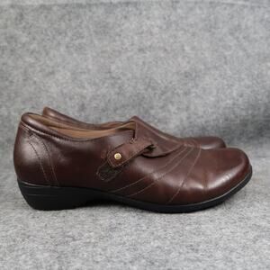Dansko Shoes Womens 37 Franny Loafers Fashion Leather Comfort Classic Brown
